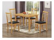 Hanover 3.5 Ft Dining Table (Light Oak) image