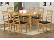Hanover 4.5 Ft Dining Table (Light Oak) image