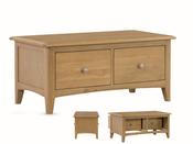 Kilkenny Oak 2 Drawer Coffee Table image