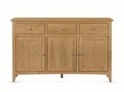 Kilkenny Oak 3 Door Sideboard image