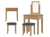 Kilkenny Oak Dress Table/Stool image