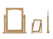 Kilkenny Oak Vanity Mirror image
