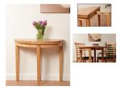 Hanover Half Moon Dining Table image