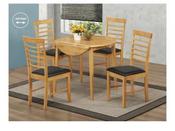 Hanover Round Dropleaf Dining Set with 4 Chairs image
