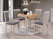 Altona Round Drop Leaf Dining Set with 4 Chairs image