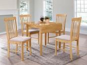 Cologne Square Drop Leaf Dining Set with 4 Chairs image