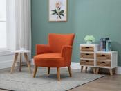Keira Armchair in Sunburnt Orange image