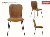 Oliver Dining Chair in Tan image