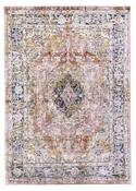 Boho Medallion Pink Rug - 67cm-x-120cm image