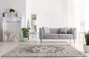 Florence Cream Dark Grey Rug