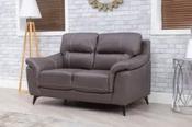 Ellie Dark Grey 2 Seater Fixed