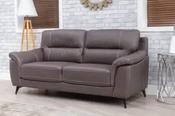 Ellie Dark Grey 3 Seater Fixed