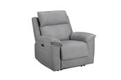 Blaine 1 Seater Electric Recliner Greige image