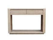 Falun Console Table Smoked Oak