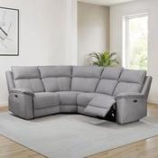Blaine Corner Group Electric Recliner Greige image