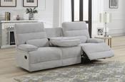 Eloise Grey 3 Seater Manual Recliner image