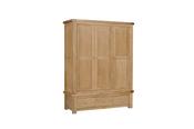 Delaney 3 Door Wardrobe Oak Natural