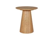 Hailey Round Lamp Table Brown