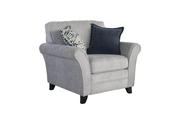 Pippa 1 Seater Sofa Silver