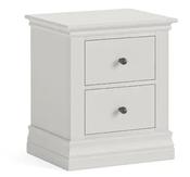 Bordeaux Cotton Bedside 2 Drawers