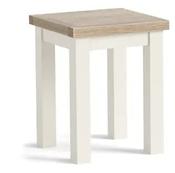 Modern Country Coconut White Lamp Table