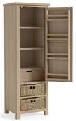 Modern Country Oak Larder Unit