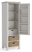 Modern Country Stone Grey Larder Unit