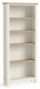 Modern Country Coconut White Large Bookcase - KD