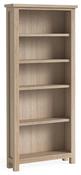 Modern Country Oak Large Bookcase