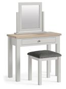 Modern Country Stone Grey Single Drawer Dressing Table