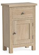 Modern Country Oak Telephone Cupboard