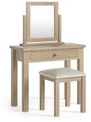 Modern Country Oak Vanity Mirror