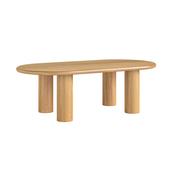 Como Oval Coffee Table image