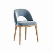 Como Kingsbridge Chair- Smokey Blue Velvet image