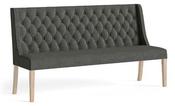 Provence Button Back Sofa- Charcoal image