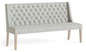 Provence Button Back Sofa- Grey image