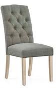 Provence Chelsea Chair- Grey- White Wash Leg image