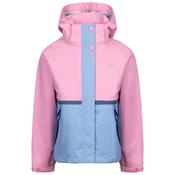 Allora Girls' Unpadded Waterproof Rain Jacket in SweetPink