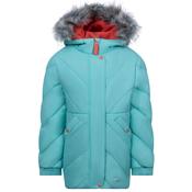 Buntee Girls' Water Resistant Padded Jacket in Tropical Blue