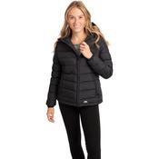 Elegant Women's Padded Jacket in Black