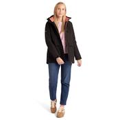 Hosho Womens Lightly Padded Waterproof Jacket in Black image