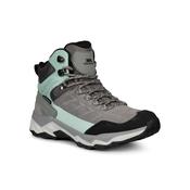 Ismay Womens Waterproof Suede Hiking Boots in Grey