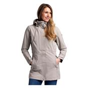 Pavlina Womens Waterproof Rain Jacket in Oatmilk