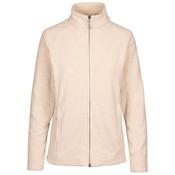 Reply Women's Full Zip Fleece Top in Cream Blush image