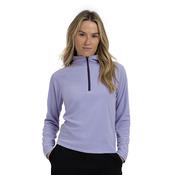 Skylar Women's Half Zip Fleece Top in Cool Blue image