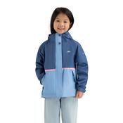 Allora Girls' Unpadded Waterproof Rain Jacket in Bluetone image