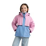 Allora Girls' Unpadded Waterproof Rain Jacket in SweetPink