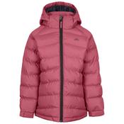 Amira Girls' Hooded Waterproof Padded Jacket in Rose Blush
