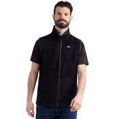 Bernary Mens Full Zip Fleece Gilet in Black image