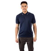 Bonington Mens Quick Dry Polo Top in Navy image